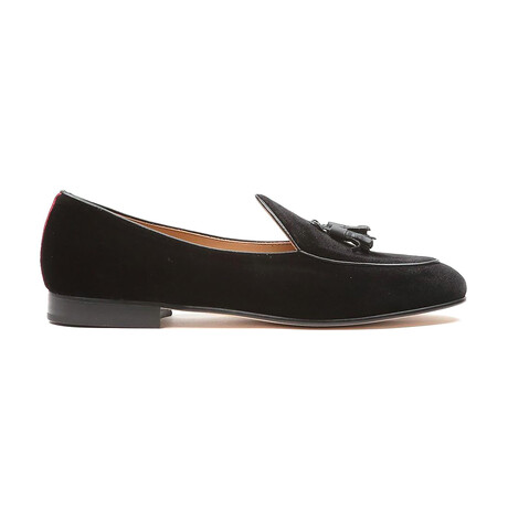 Velvet Loafer // Black (Size 8)