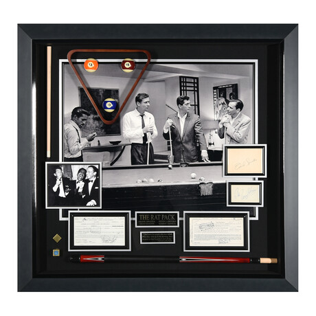 The Rat Pack // Autographed Display