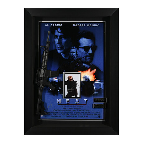 Al Pacino + Val Kilmer // Heat // Autographed Display