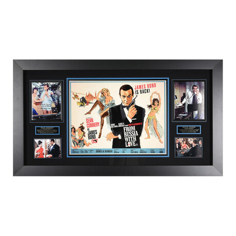 Sean Connery // From Russia With Love // Autographed Display