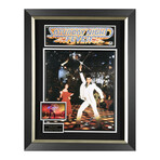 John Travolta // Saturday Night Fever // Autographed Display