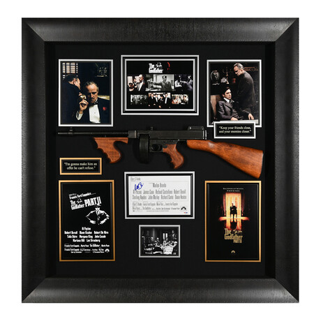 Al Pacino // Godfather Trilogy // Autographed Display
