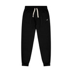Recycled Yarn Rib Cuff Jogger // Black (XL)