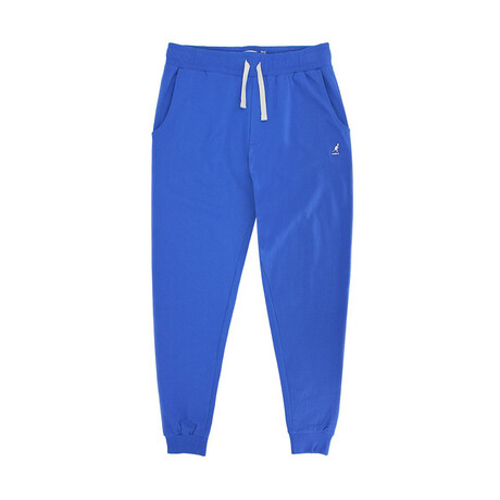 Recycled Yarn Rib Cuff Jogger // Heather Royal (S)