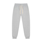 Rib Cuffed Jogger + Griege Drawcord // Ash Gray (S)