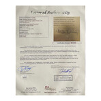 Walt Disney Contract // Autographed Display