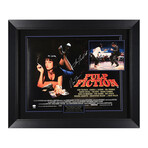 Uma Thurman + John Travolta // Pulp Fiction // Autographed Display