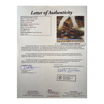 John Travolta // Saturday Night Fever // Autographed Display