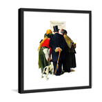 Stock Exchange Framed Print (12"H x 12"W x 1.5"D)