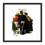 Stock Exchange Framed Print (12"H x 12"W x 1.5"D)