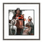 The Showman Framed Print (12"H x 12"W x 1.5"D)