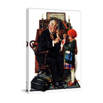 Doctor and the Doll Print on Wrapped Canvas (12"H x 8"W x 1.5"D)