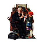 Doctor and the Doll Print on Wrapped Canvas (12"H x 8"W x 1.5"D)