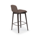 Milo Counter Stool // Anthracite + Beechwood