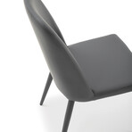 MAYA Dining Chair // Set of 2 // Anthracite