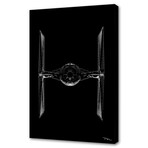 Dark Side // Tie (12"H x 8"W x 0.75"D)