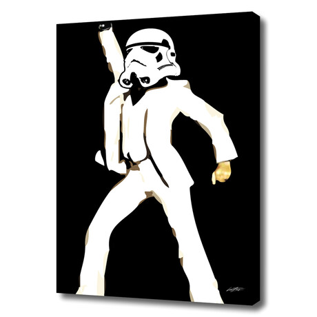 Saturday Night Trooper (12"H x 8"W x 0.75"D)