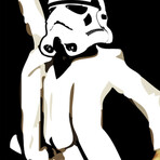 Saturday Night Trooper (12"H x 8"W x 0.75"D)