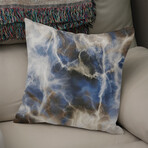 Navy Marble (14"H x 14"W)