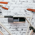 S-RACK // Bike Wall Mount // Birch + Black (Medium (Up To 19.7" Handlebar Width))