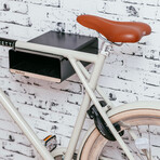 S-RACK // Bike Wall Mount // Black + Walnut (Medium (Up To 19.7" Handlebar Width))