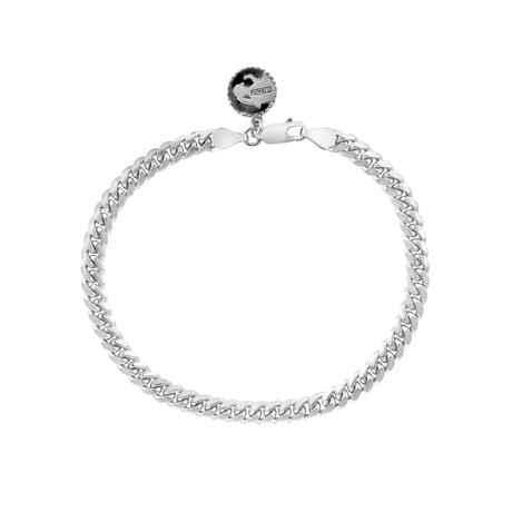 Sterling Silver Tight Chain Bracelet
