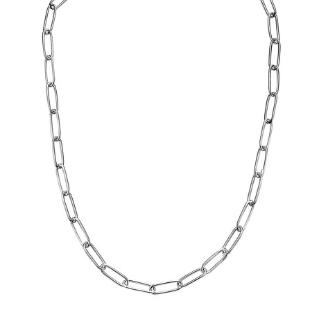 Sterling Silver Link Necklace