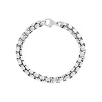 Sterling Silver Box Chain Bracelet V.II