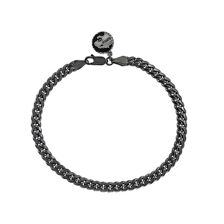 Sterling Silver + Black Rhodium Bracelet