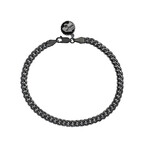Sterling Silver + Black Rhodium Bracelet