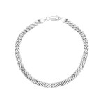 Sterling Silver Tight Chain Necklace