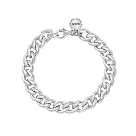 Sterling Silver Chain Bracelet V.I
