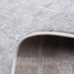 Anitra // Light Gray Rug (7'3"L x 5'3"W)