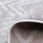 Astrid // Gray Rug (5'7"L x 3'11"W)