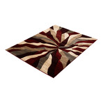 Banu // Burgundy Rug (5'7"L x 3'11"W)