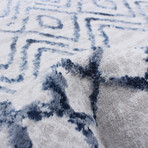 Astrid // Navy Rug (5'7" x 3'11")