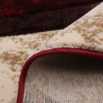 Haley // Burgundy Rug (5'7"L x 3'11"W)