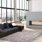 Anitra // Light Gray Rug (7'3"L x 5'3"W)