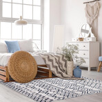 Astrid // Navy Rug (5'7" x 3'11")