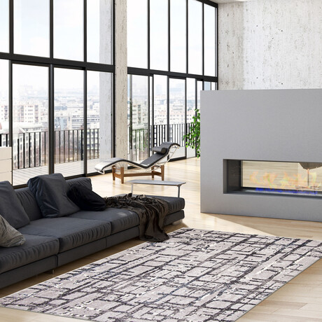 Anitra // Gray Rug (5'7" x 3'11")