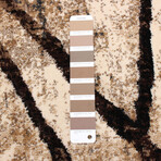 Ceyla // Chocolate + Gold Rug (5'7"L x 3'11"W)