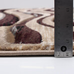 Yasmine // Chocolate Rug (5'7"L x 3'11"W)