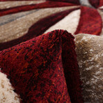 Banu // Burgundy Rug (5'7"L x 3'11"W)
