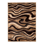 Yasmine // Chocolate Rug (5'7"L x 3'11"W)