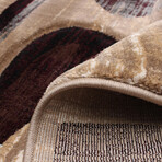 Yasmine // Chocolate Rug (5'7"L x 3'11"W)