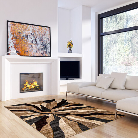 Banu // Taupe Rug (5'7"L x 3'11"W)