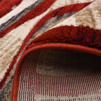 Yasmine // Red Rug (7'3"L x 5'3"W)