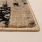 Elka // Beige + Black Rug (10'0"L x 7'10"W)