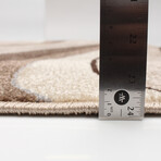 Teagan // Tan Rug (5'7"L x 3'11"W)