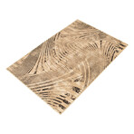 Elka // Beige + Black Rug (10'0"L x 7'10"W)